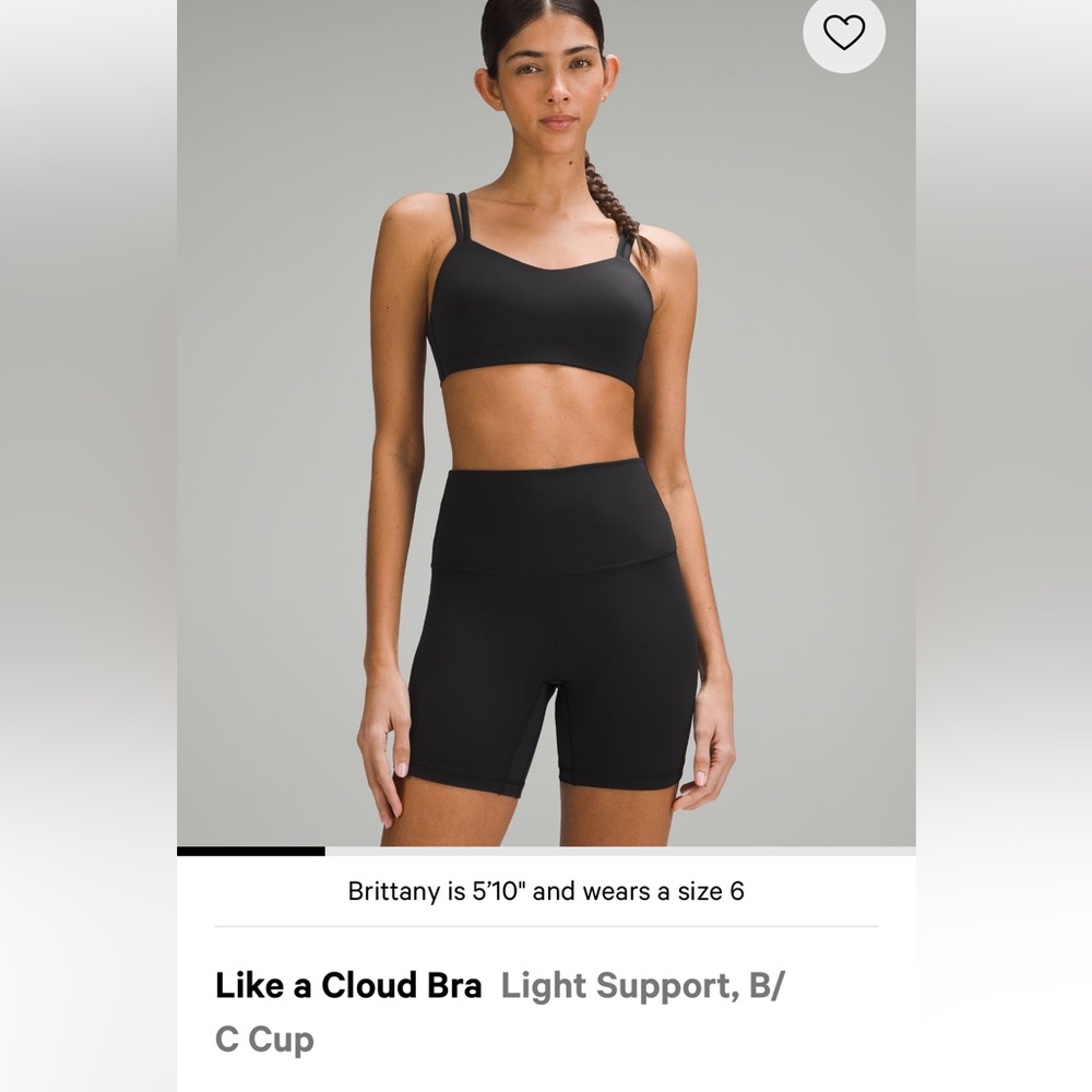 Lululemon like a Cloud Bra Light Support